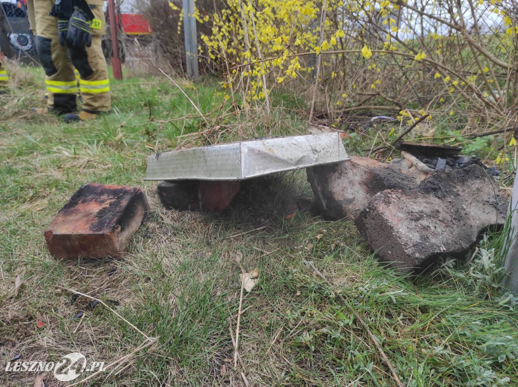 Zadymienie w pustostanie