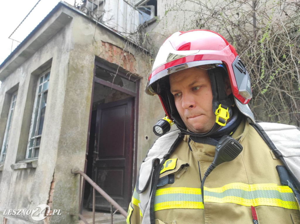 Zadymienie w pustostanie