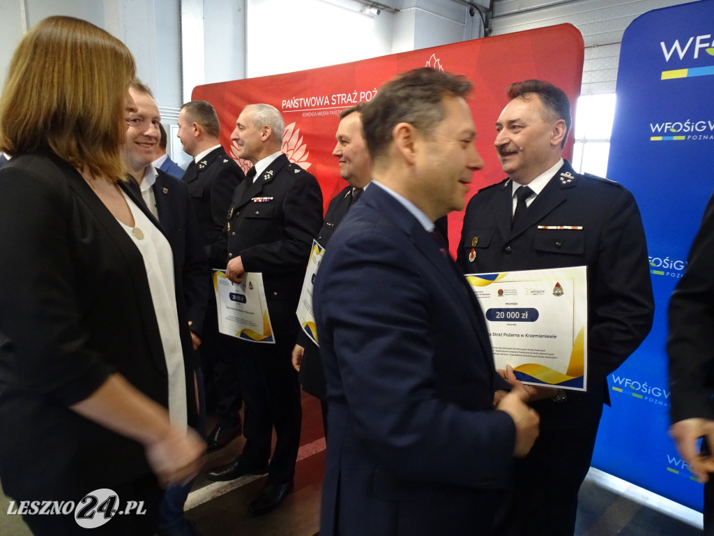 Promesy dla OSP z regionu leszczyńskiego