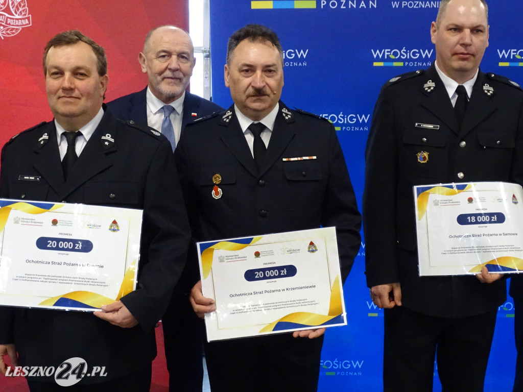 Promesy dla OSP z regionu leszczyńskiego