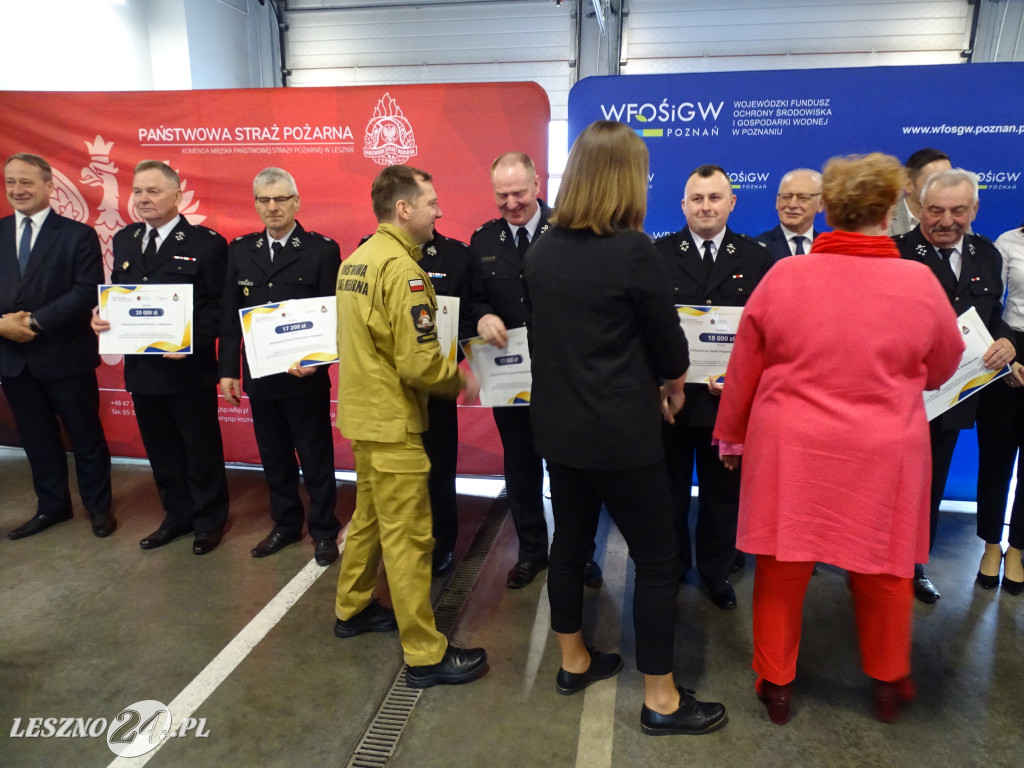 Promesy dla OSP z regionu leszczyńskiego