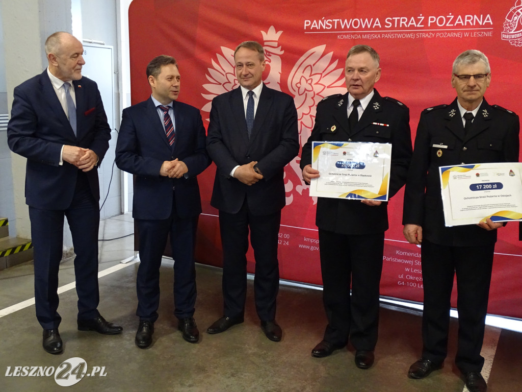 Promesy dla OSP z regionu leszczyńskiego