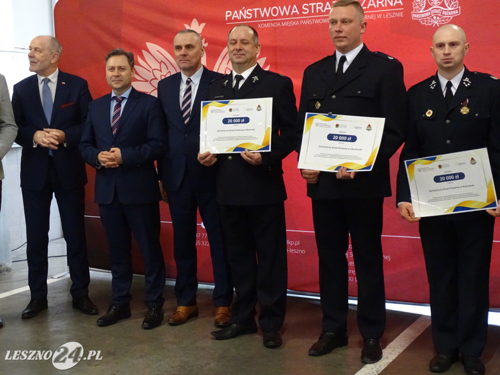 Promesy dla OSP z regionu leszczyńskiego