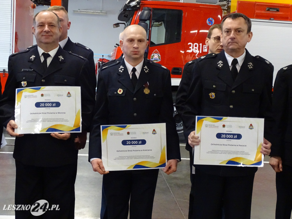 Promesy dla OSP z regionu leszczyńskiego