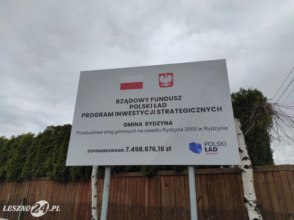 Osiedlowe drogi w przebudowie