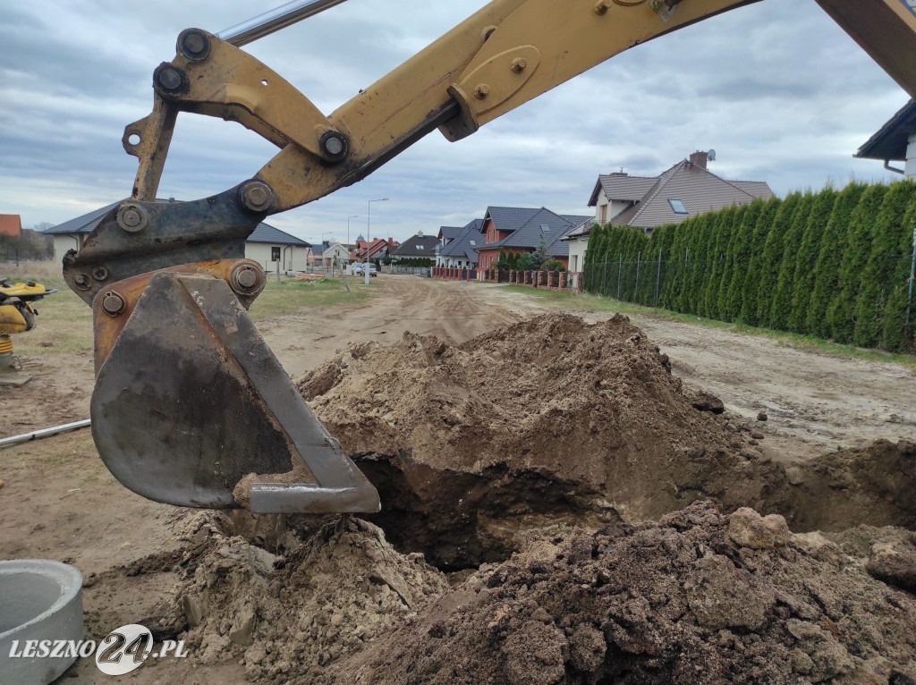 Osiedlowe drogi w przebudowie