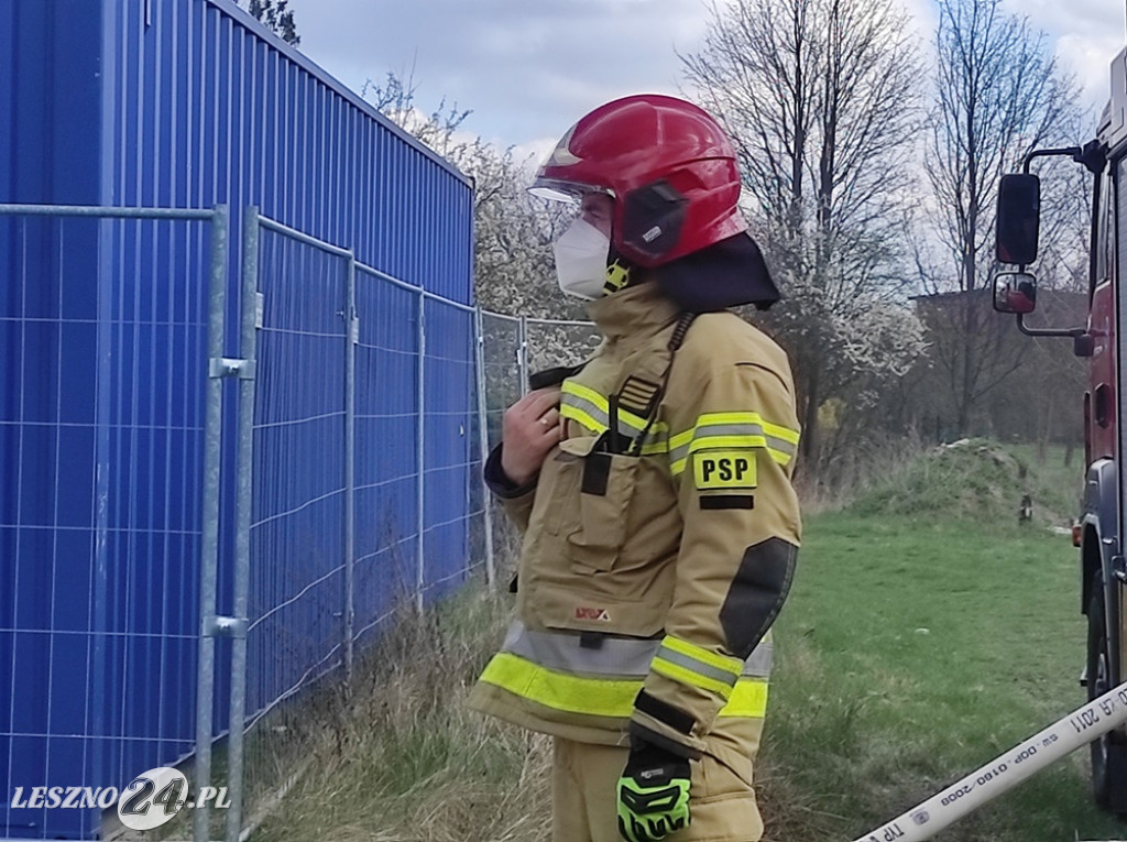 Hotel na lotnisku opanowali strażacy
