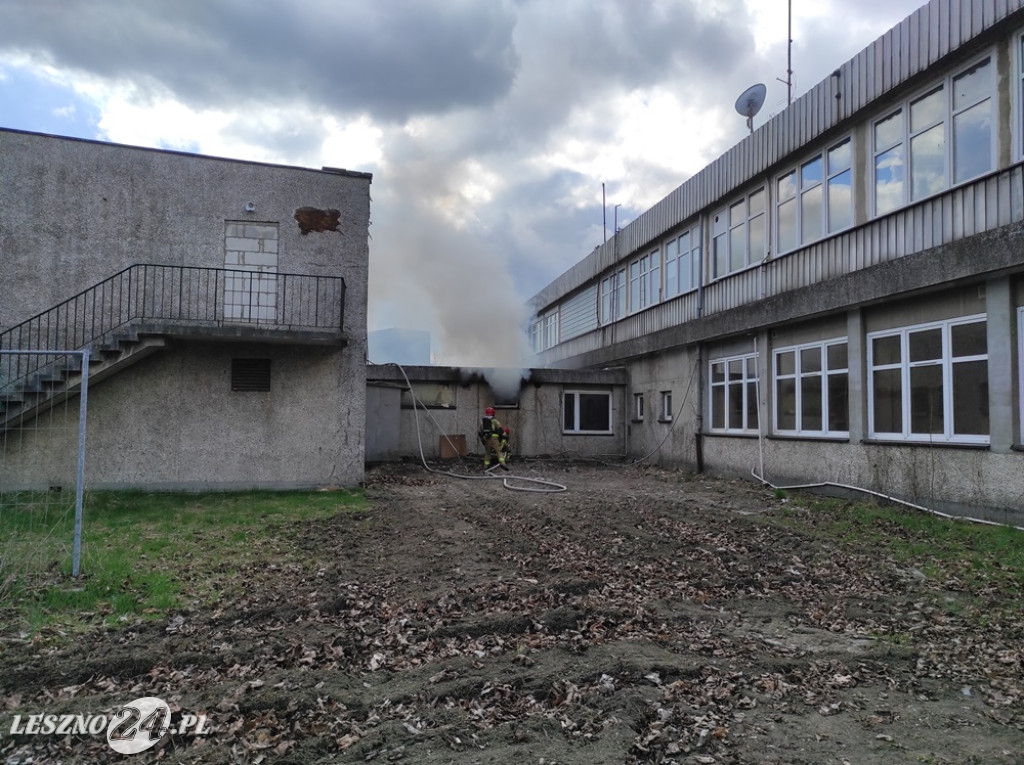 Hotel na lotnisku opanowali strażacy