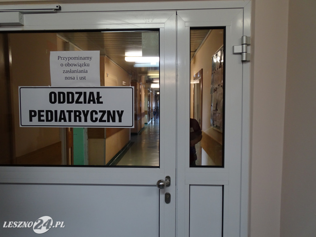 Zajączek na Oddziale Dziecięcym