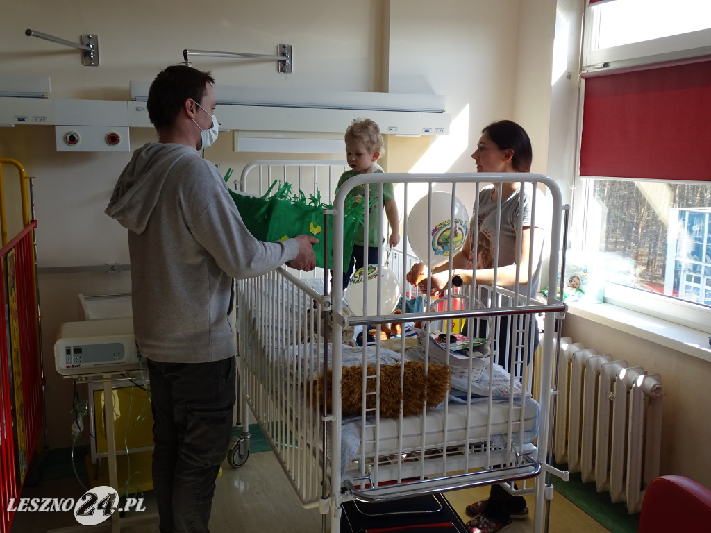 Zajączek na Oddziale Dziecięcym