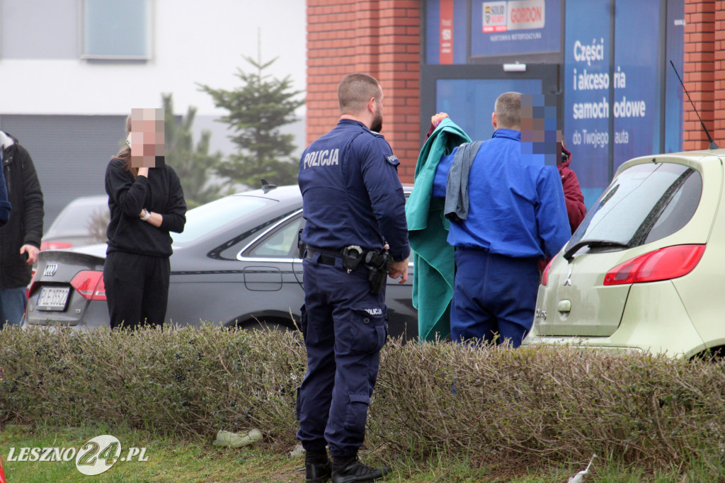 Pożar w siłowni na ulicy Pankiewicza