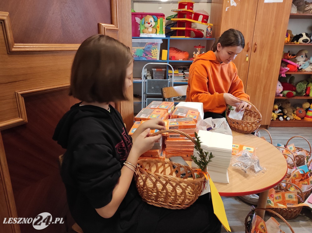 Szykują koszyczki na Wielkanoc