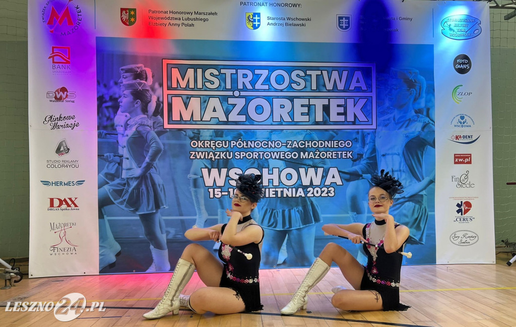 Sukces leszczyńskich mażoretek