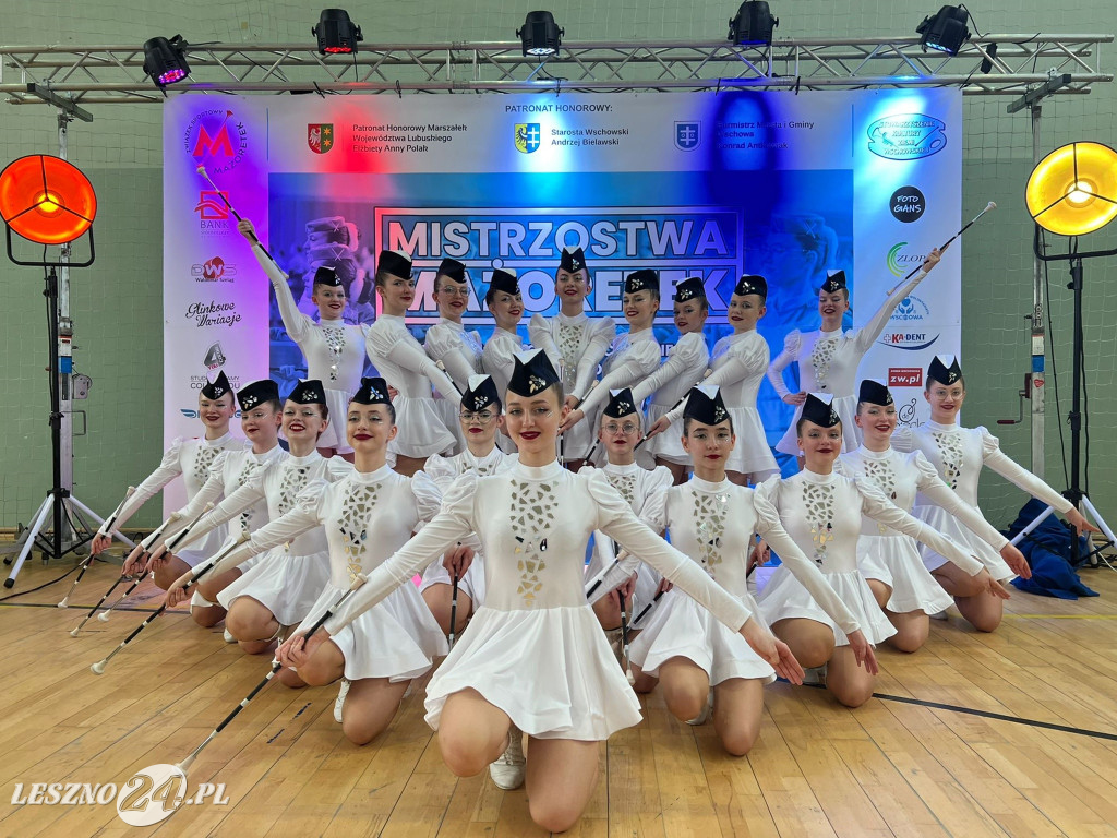 Sukces leszczyńskich mażoretek