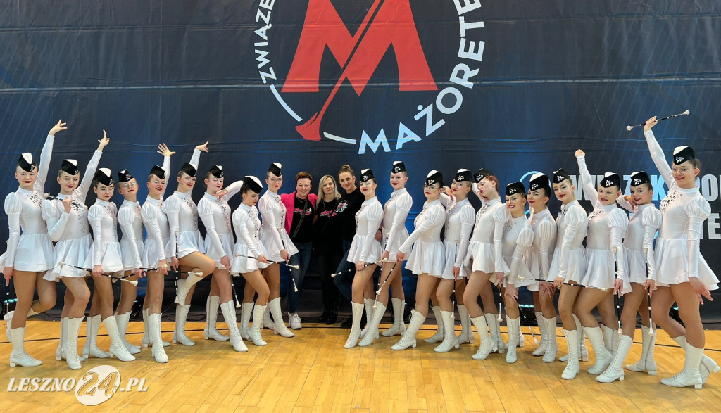 Sukces leszczyńskich mażoretek