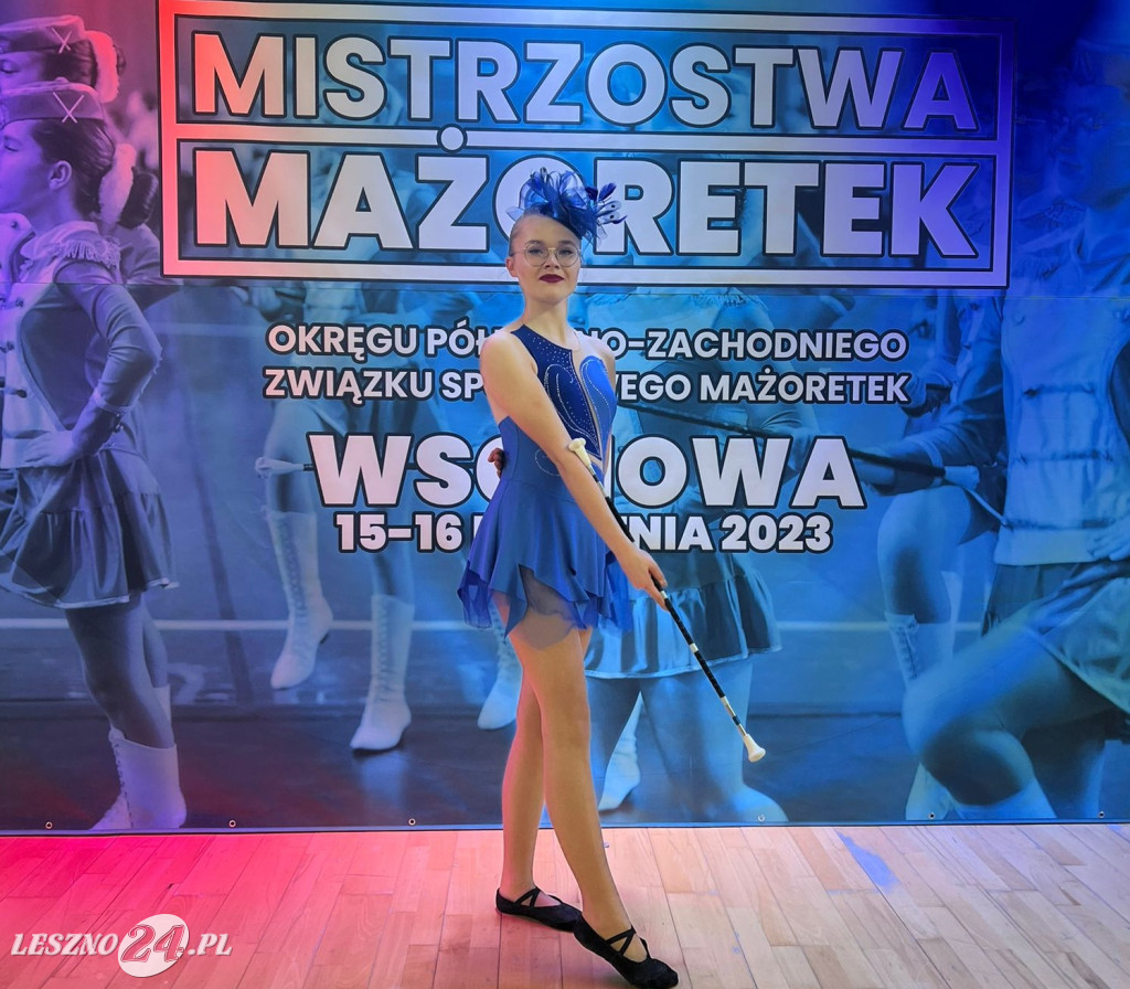 Sukces leszczyńskich mażoretek