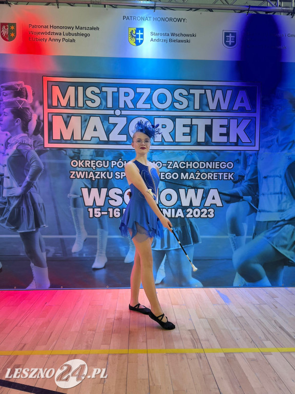 Sukces leszczyńskich mażoretek