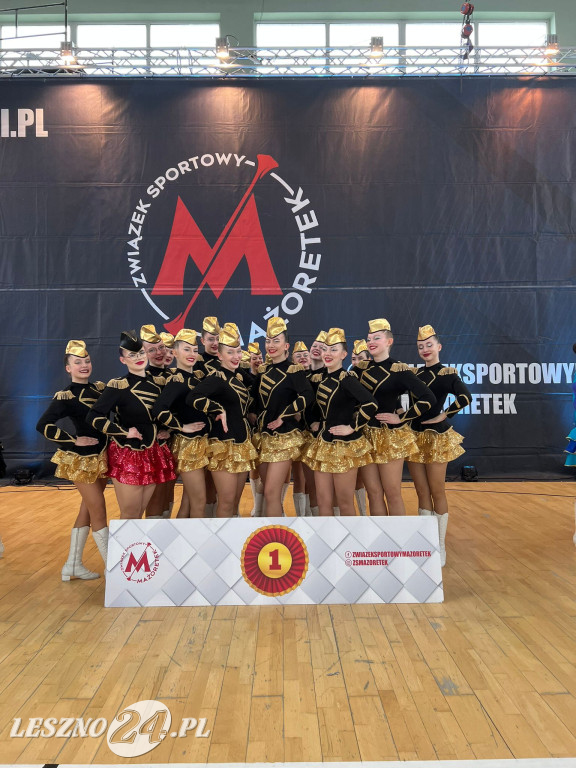 Sukces leszczyńskich mażoretek