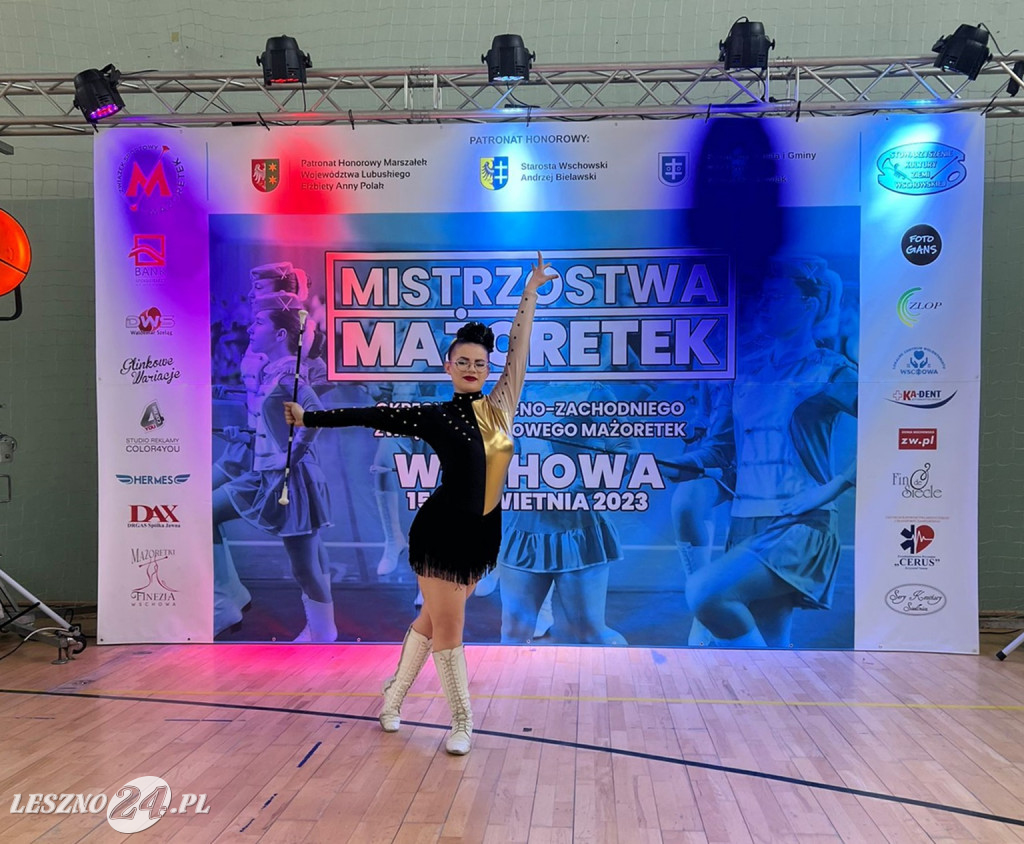 Sukces leszczyńskich mażoretek