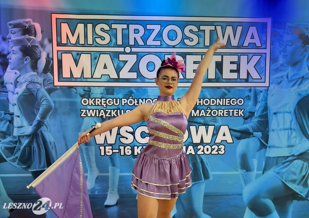 Sukces leszczyńskich mażoretek