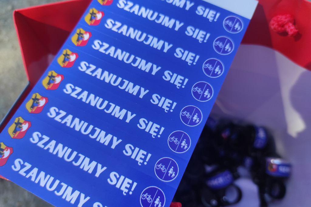 LRS rozdawała rowerowe dzwonki