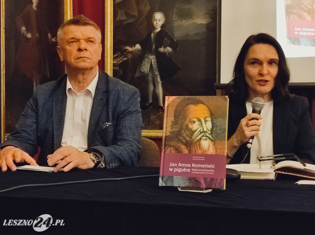 Promocja książki o Komeńskim