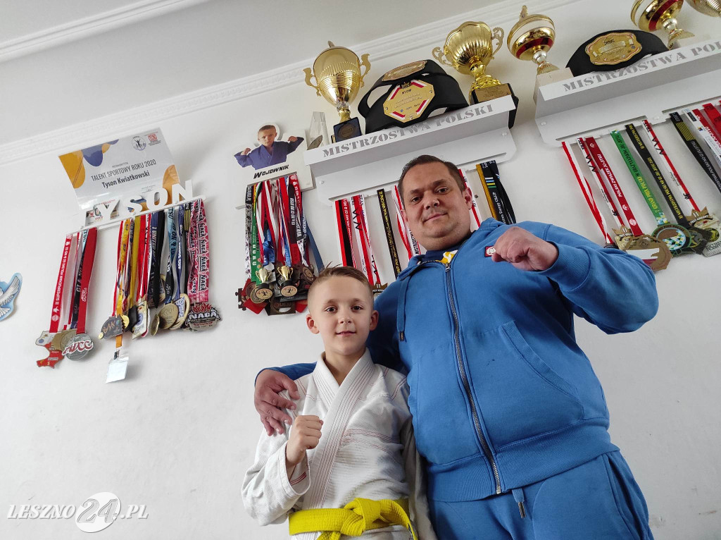 Tyson z Leszna zgarnia medale w brazylijskim jujitsu