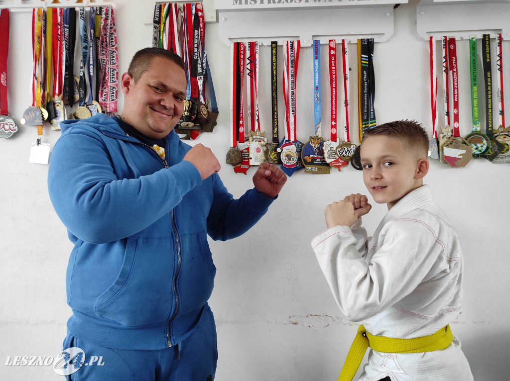 Tyson z Leszna zgarnia medale w brazylijskim jujitsu