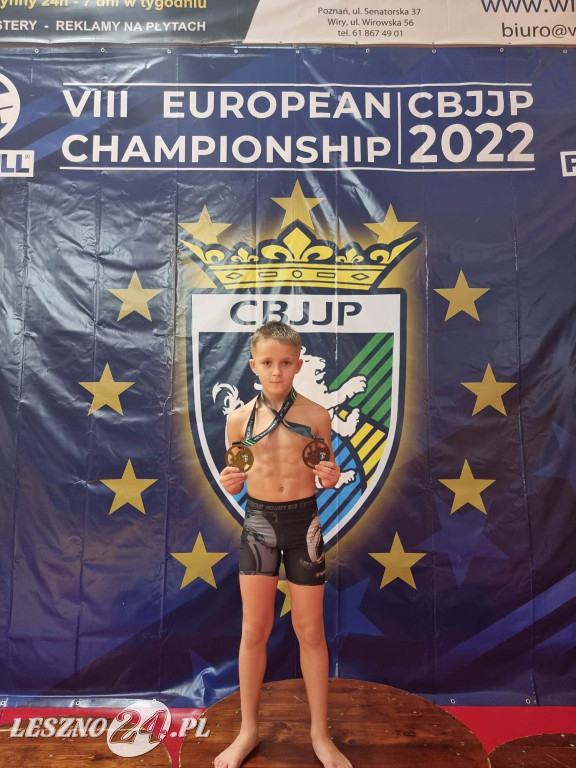 Tyson z Leszna zgarnia medale w brazylijskim jujitsu