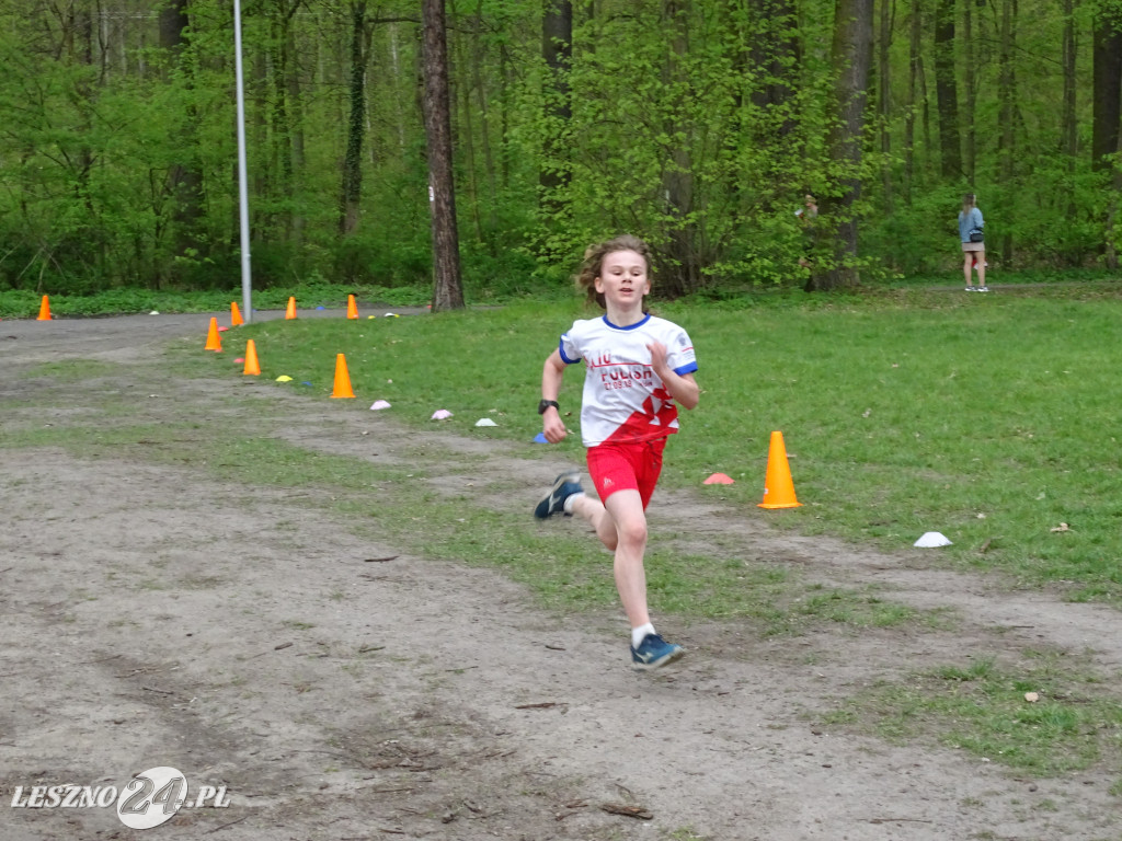 Bieg i marsz z flagą. Leszno, 2 maja 2023