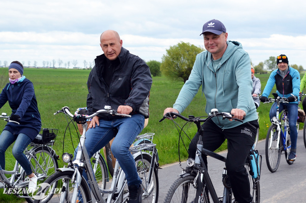 Rajd rowerowy w Krzemieniewie. 7 maja 2023