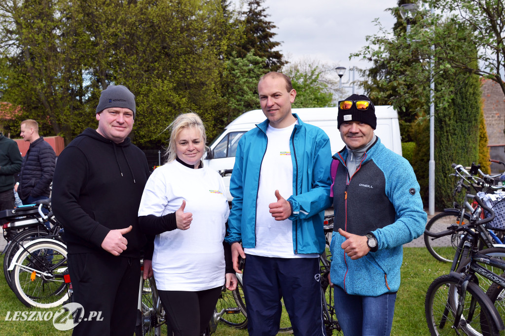 Rajd rowerowy w Krzemieniewie. 7 maja 2023