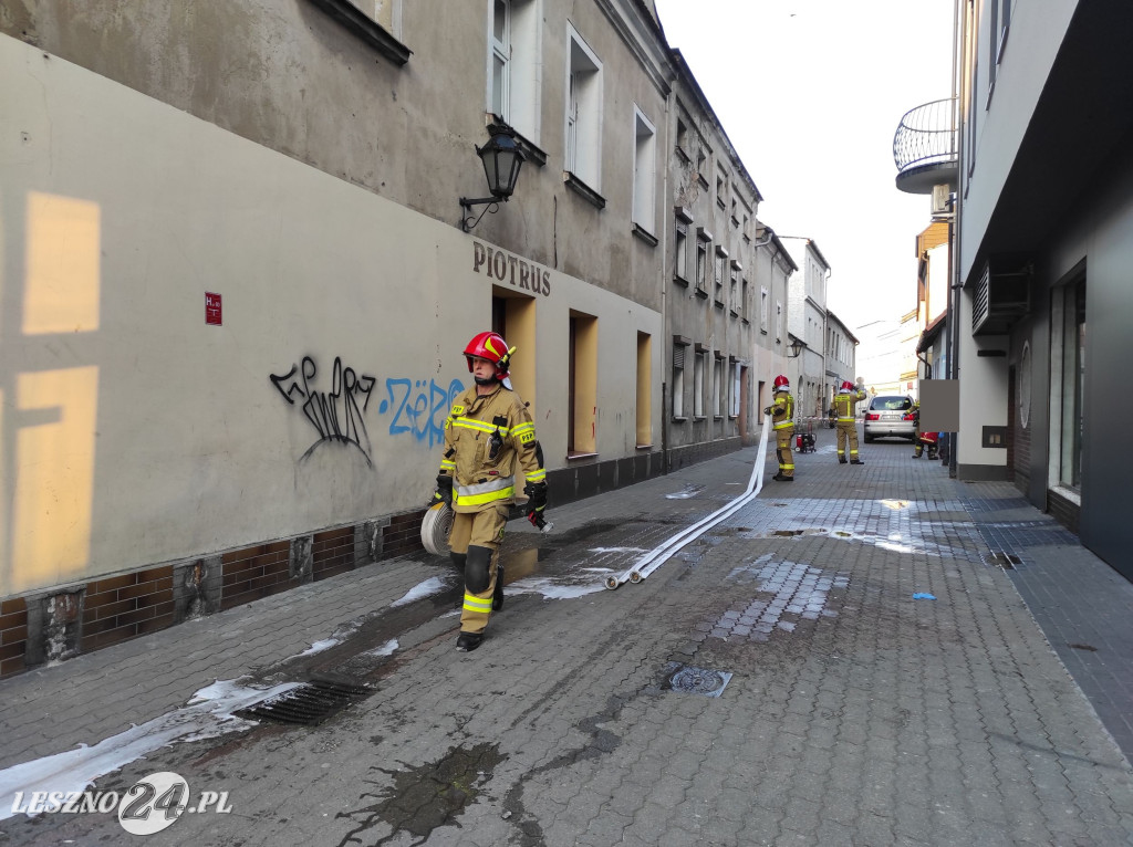 Akcja strażaków przy ul. Zakątek