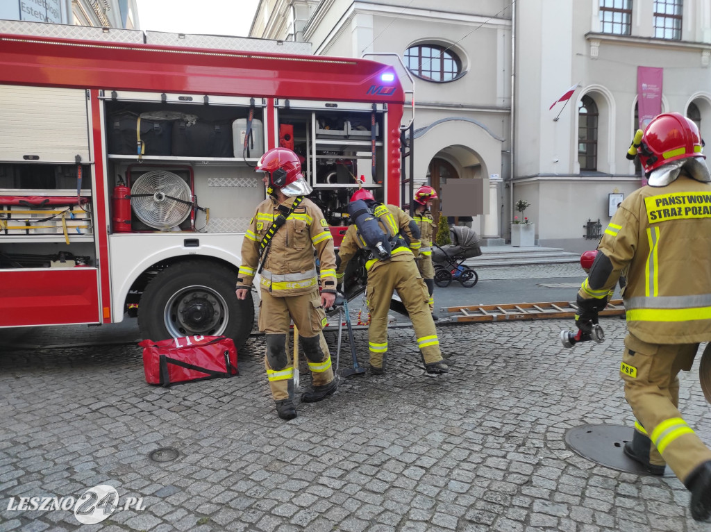 Akcja strażaków przy ul. Zakątek