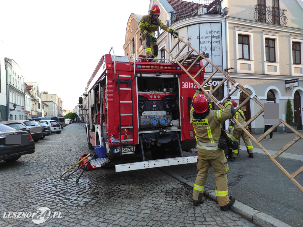 Akcja strażaków przy ul. Zakątek