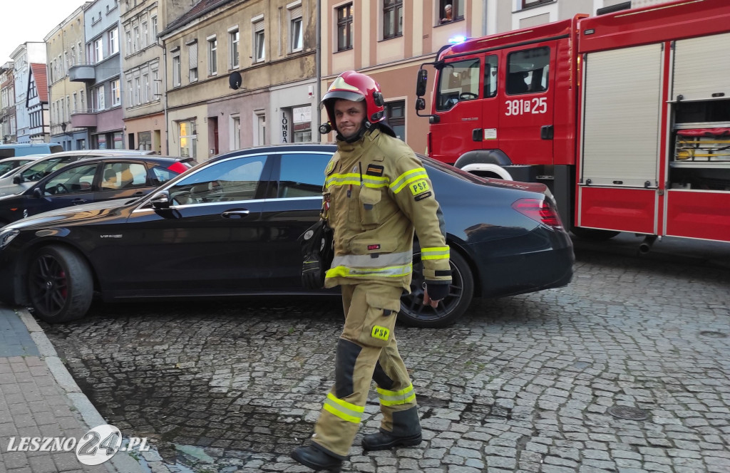 Akcja strażaków przy ul. Zakątek