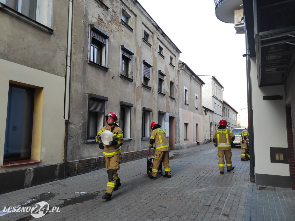 Akcja strażaków przy ul. Zakątek