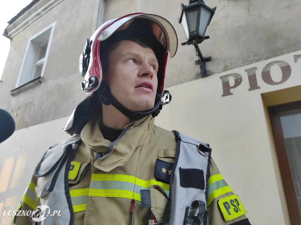 Akcja strażaków przy ul. Zakątek