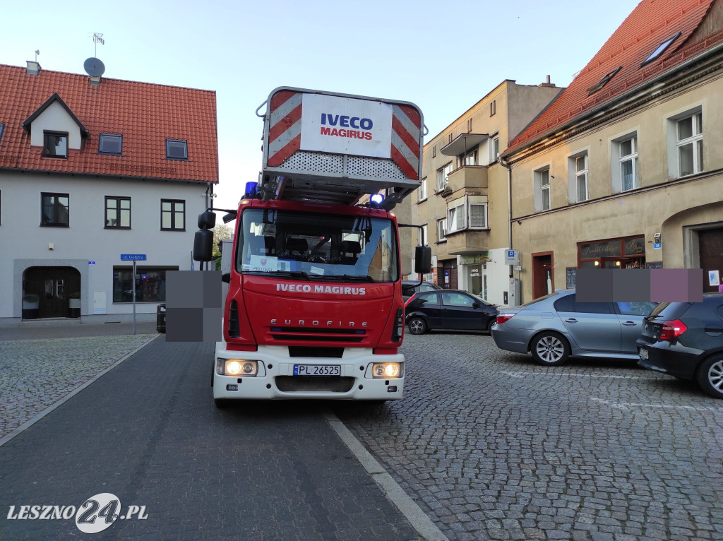 Akcja strażaków przy ul. Zakątek