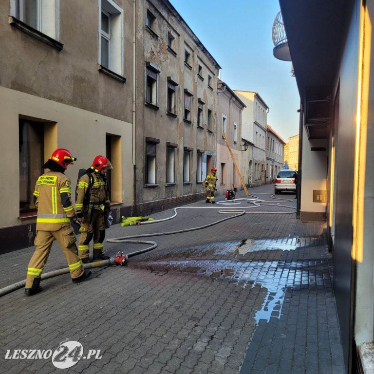 Akcja strażaków przy ul. Zakątek
