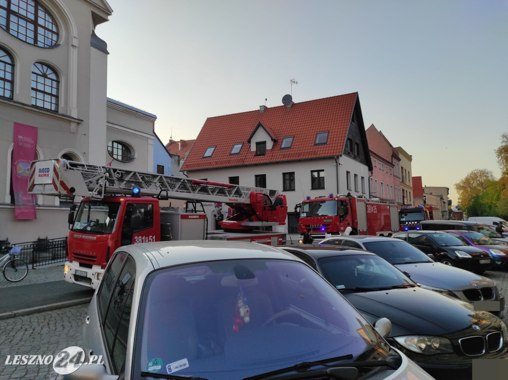 Akcja strażaków przy ul. Zakątek