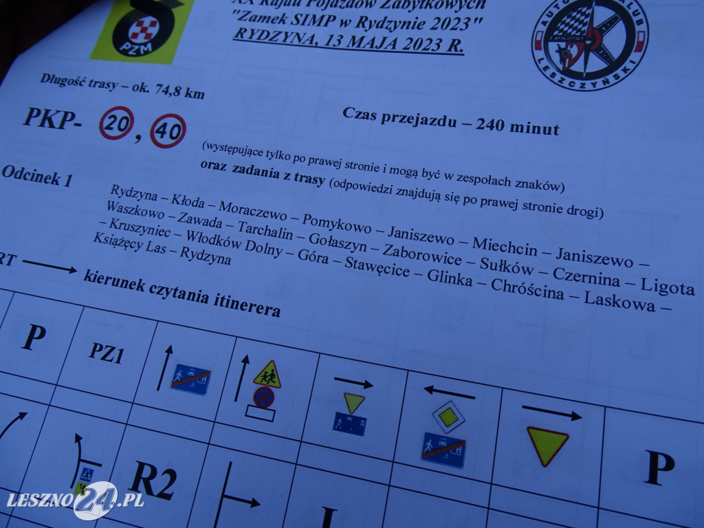 Zabytkowe pojazdy zjechały do Rydzyny