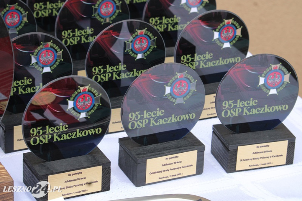 Strażacy z Kaczkowa świętowali 95-lecie