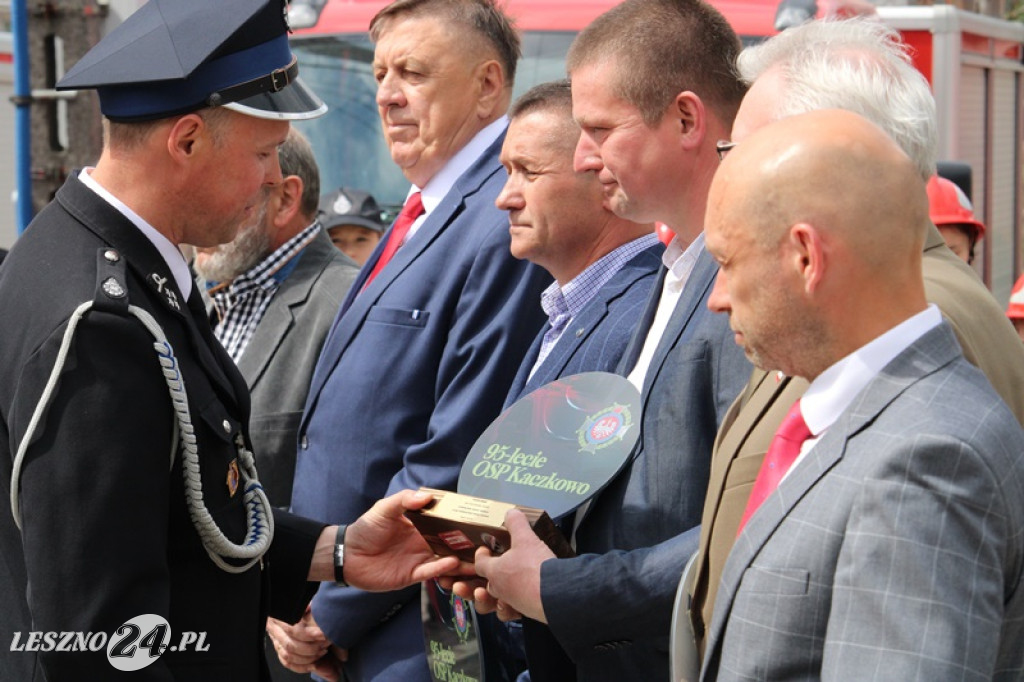 Strażacy z Kaczkowa świętowali 95-lecie