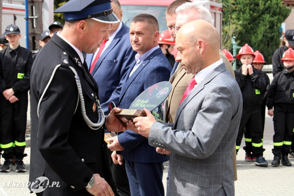 Strażacy z Kaczkowa świętowali 95-lecie