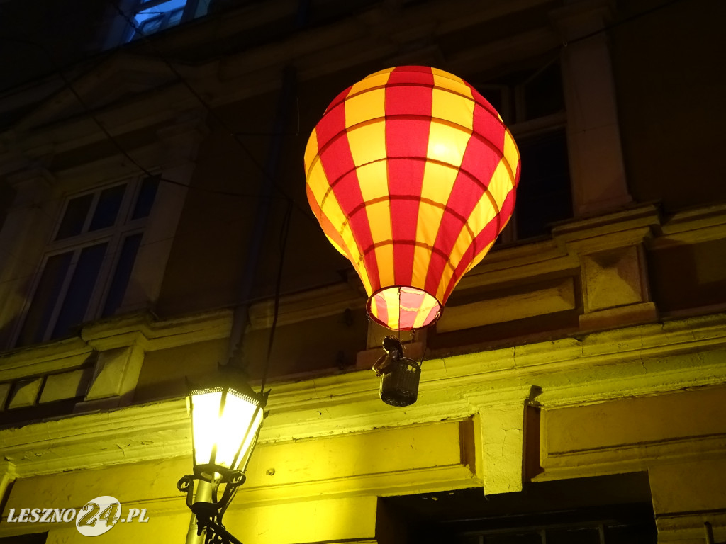 Leszno 2023 nocą. Jest pięknie!