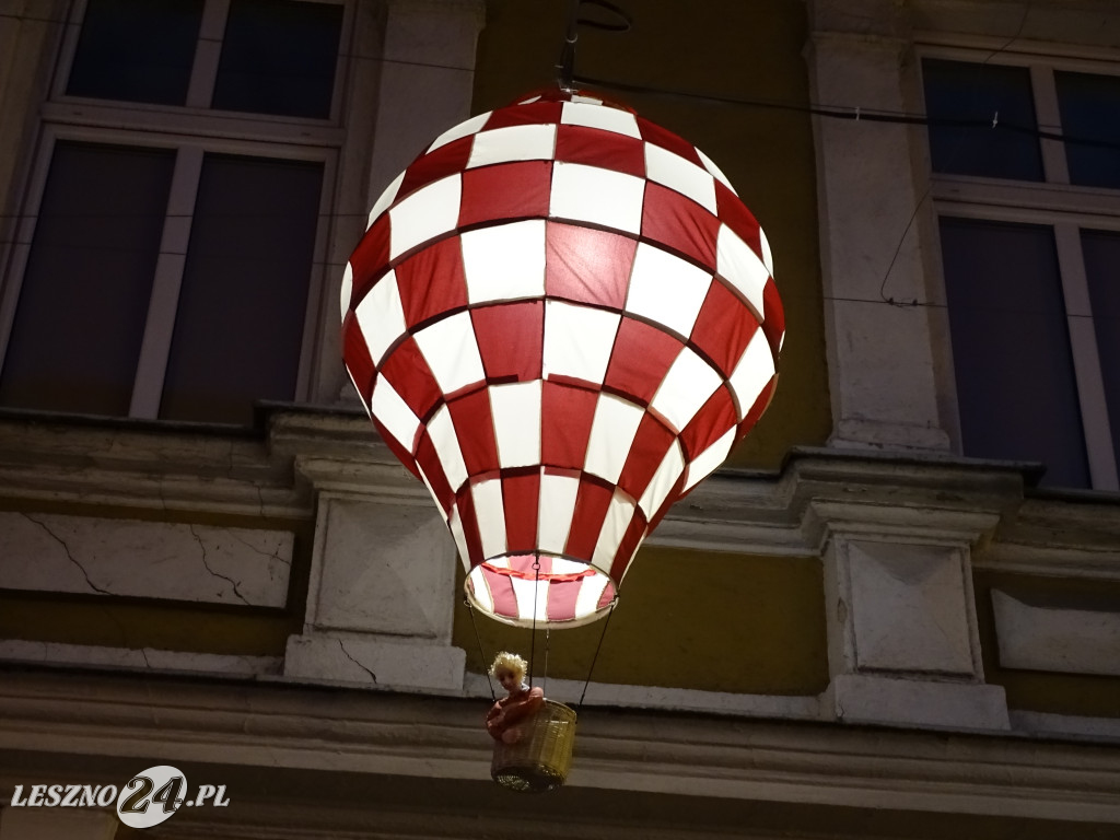 Leszno 2023 nocą. Jest pięknie!