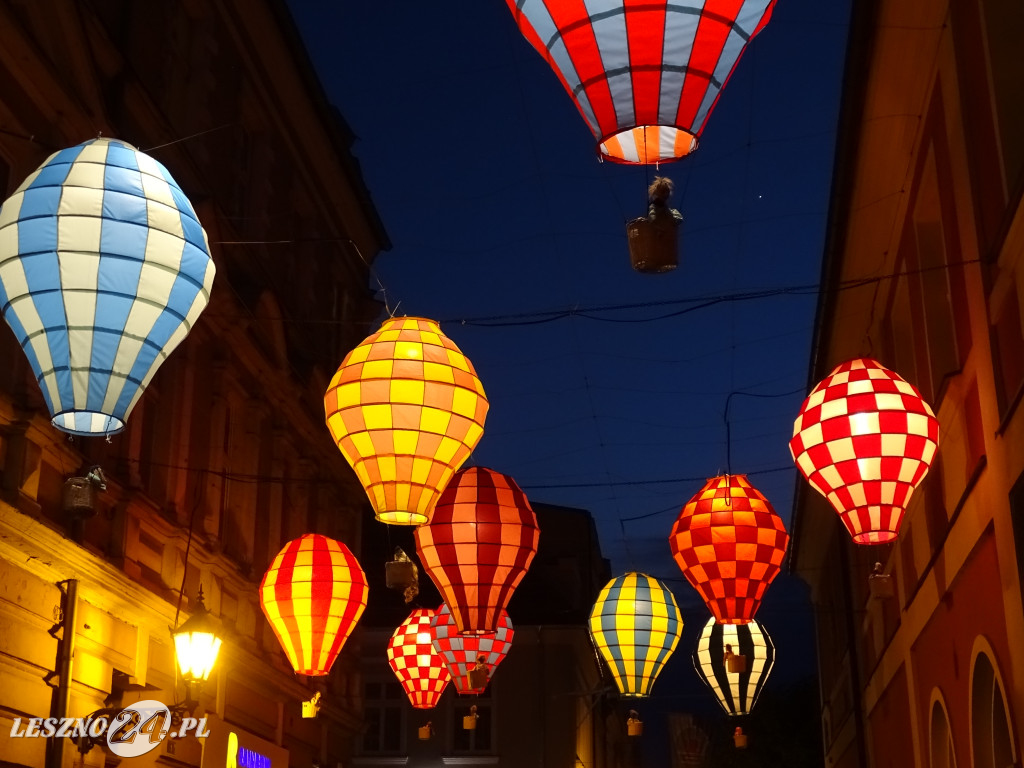 Leszno 2023 nocą. Jest pięknie!
