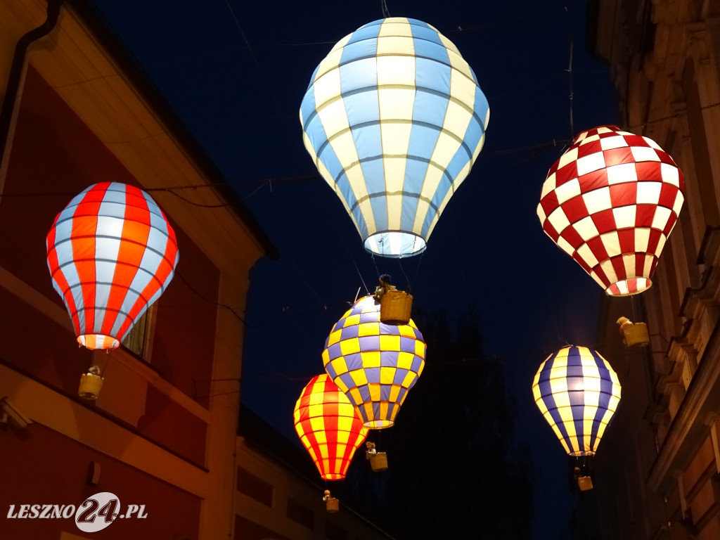 Leszno 2023 nocą. Jest pięknie!