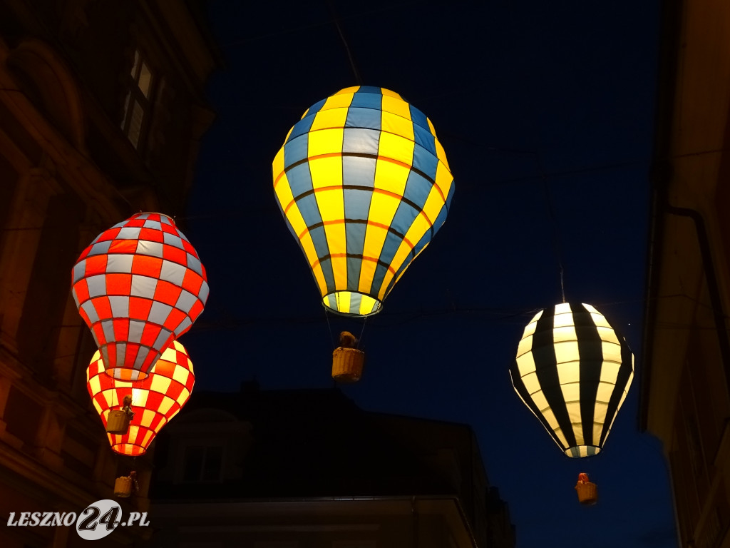 Leszno 2023 nocą. Jest pięknie!